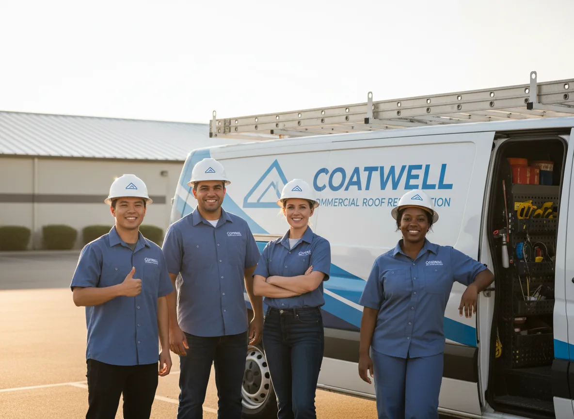 Commercial roof coating company in Breckenridge, MI